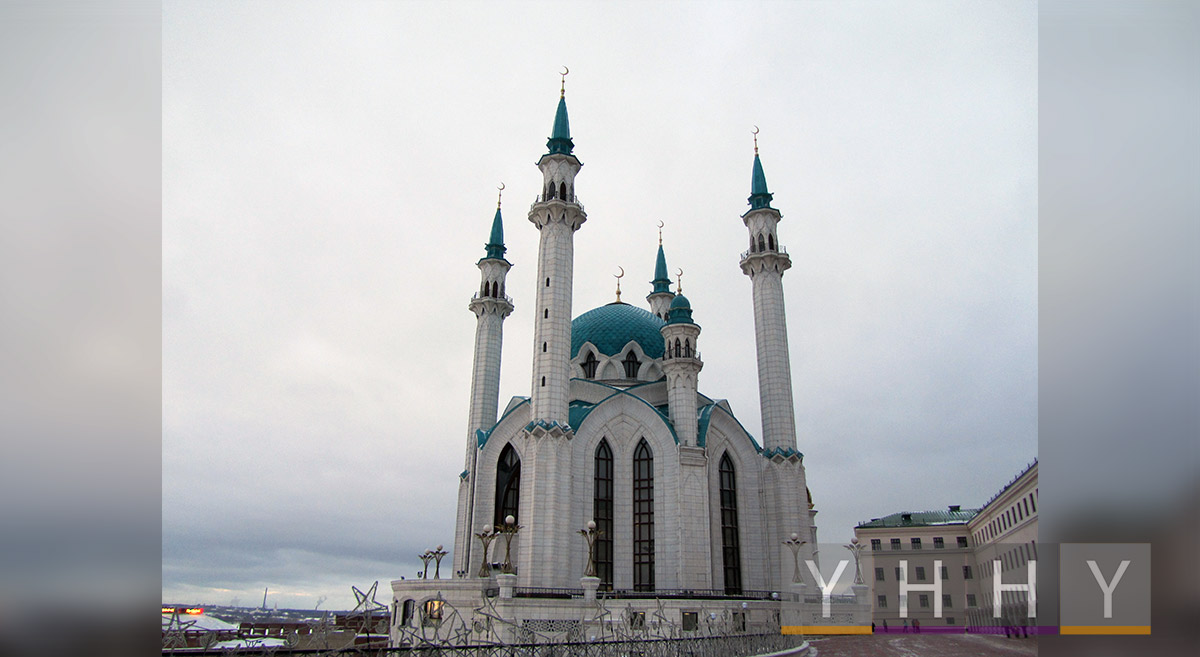 Флаг Мечеть Кул Шариф в Казани