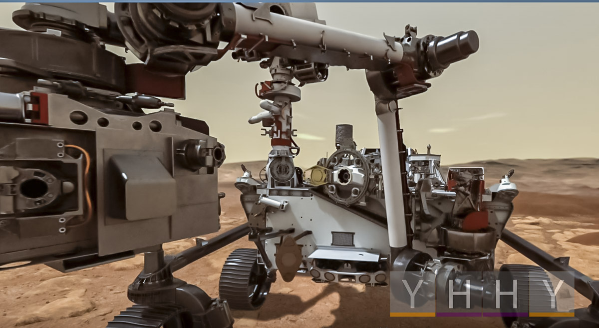 Марсоход Perseverance Rover НАСА передал звук колес