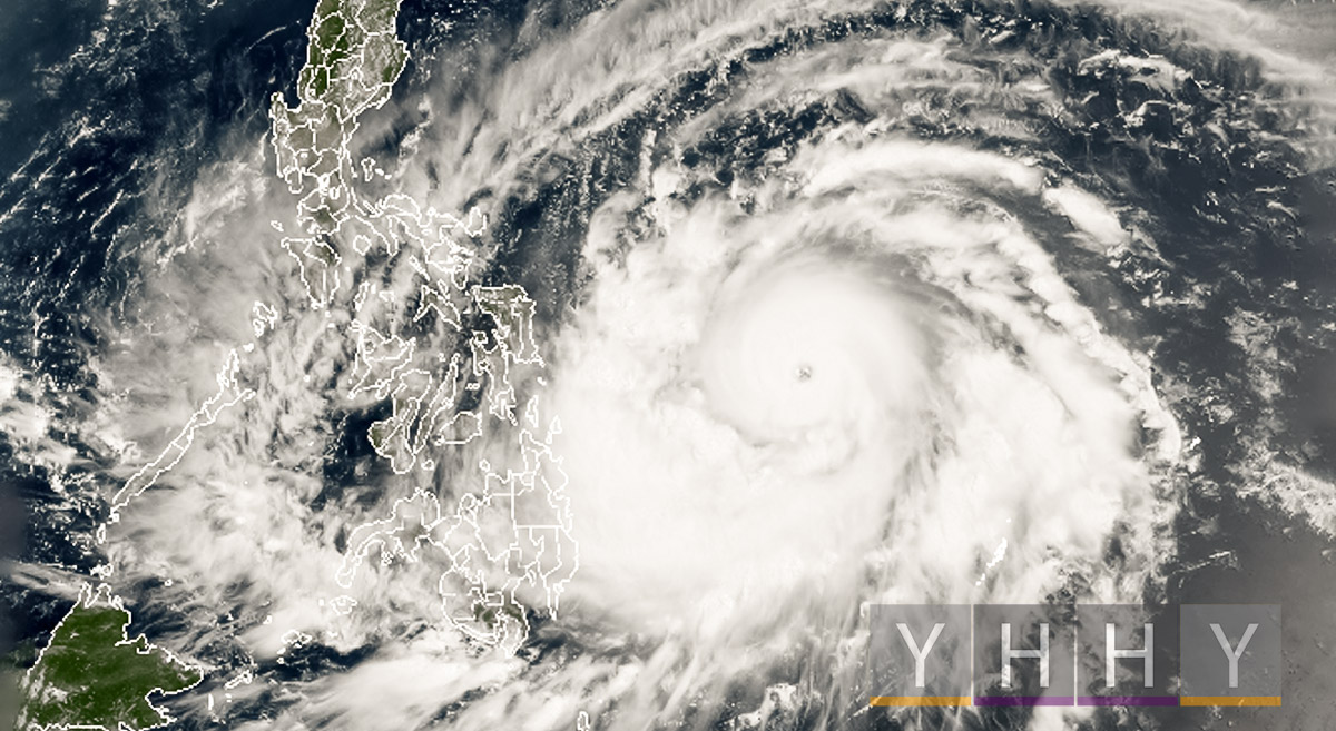 Супер тайфун Surigae быстро переходит в категорию 5 возле Филиппин