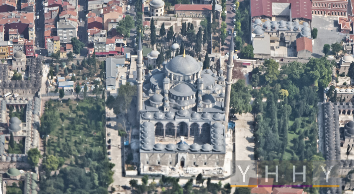 Флаг Мечеть Фатих в Стамбуле