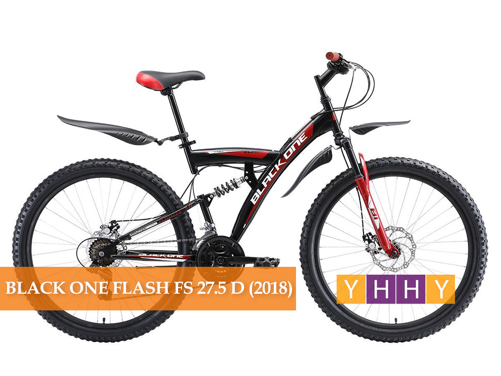 Двухподвесной велосипед Black One Flash FS 27.5 D (2018)