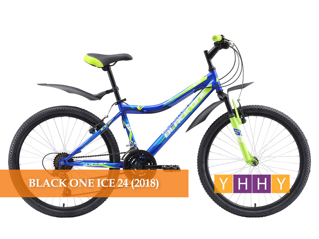Подростковый велосипед Black One Ice 24 (2018)