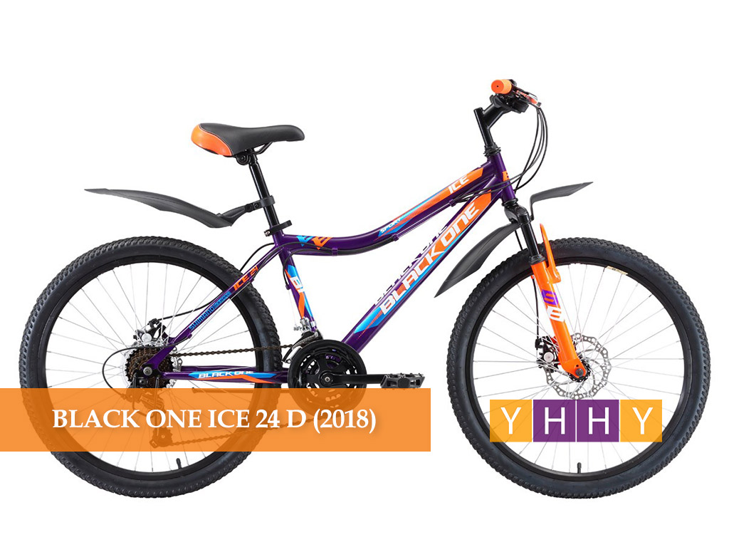 Подростковый велосипед Black One Ice 24 D (2018)