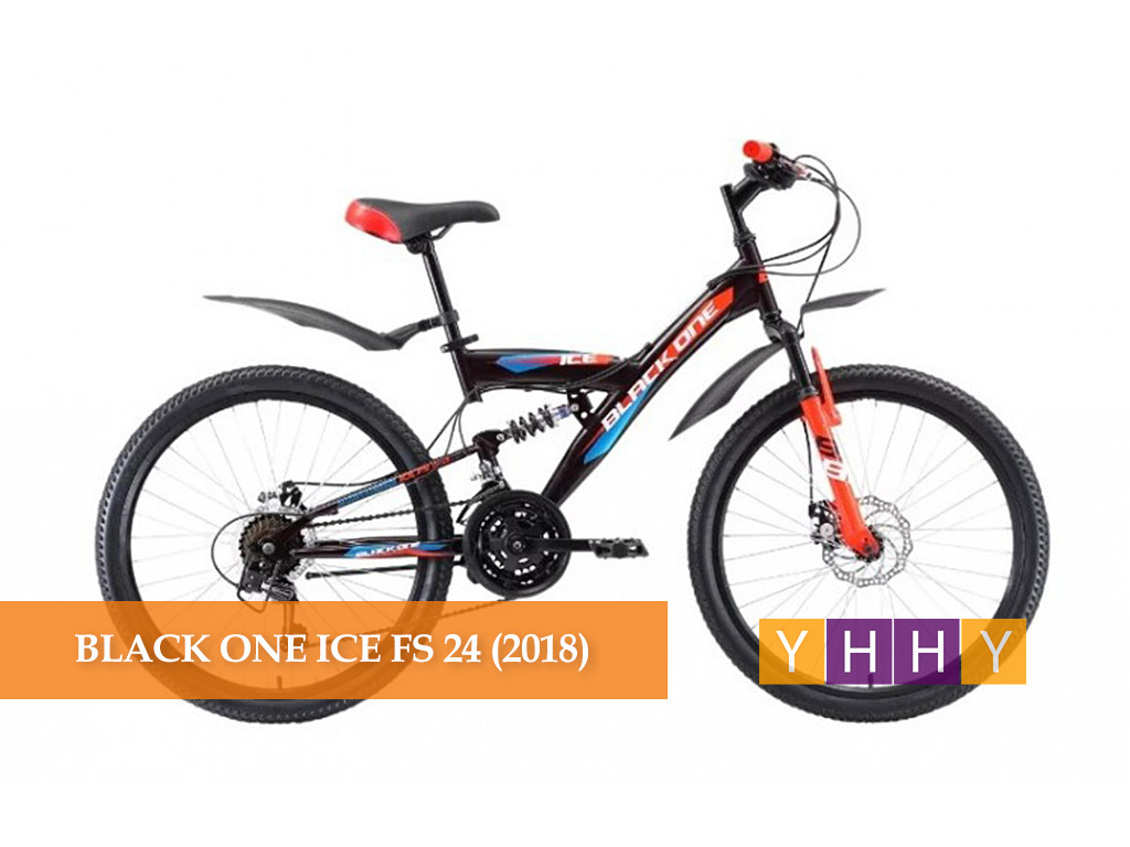 Подростковый велосипед Black One Ice FS 24 (2018)