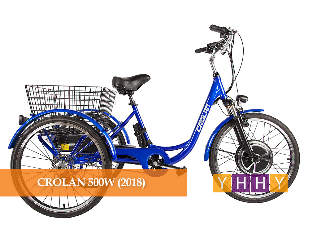 Электровелосипед Crolan 500W (2018)