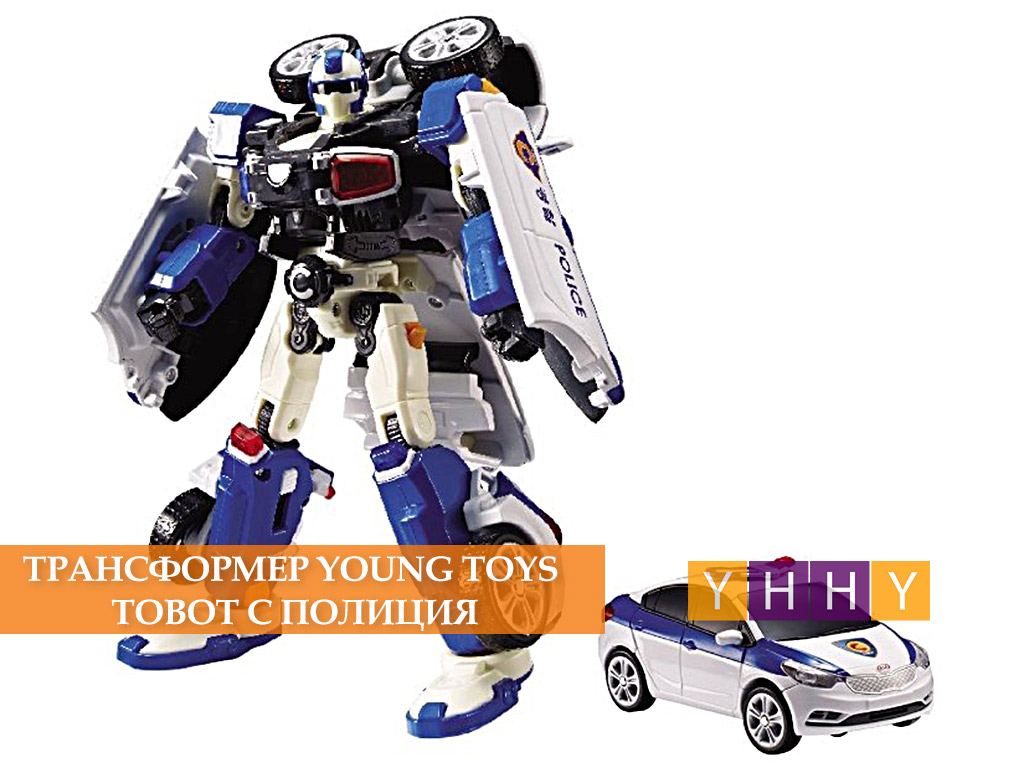 Робот-трансформер Young Toys Tobot C Полиция