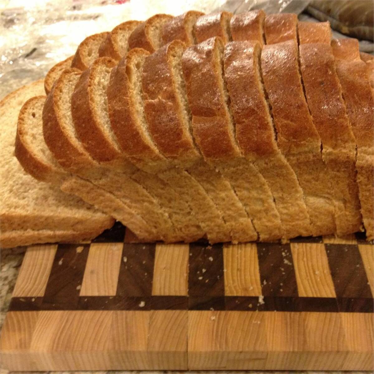 Простой цельнозерновой хлеб