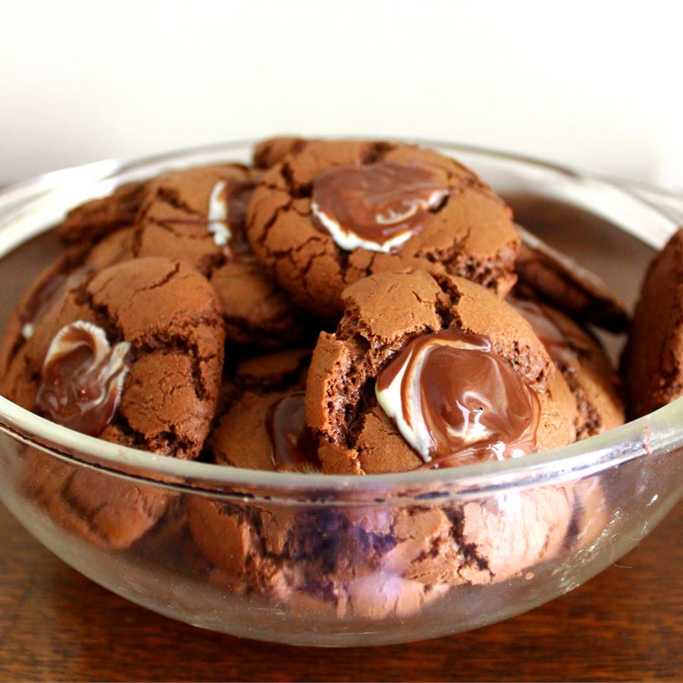 Шоколадно-мятное печенье I