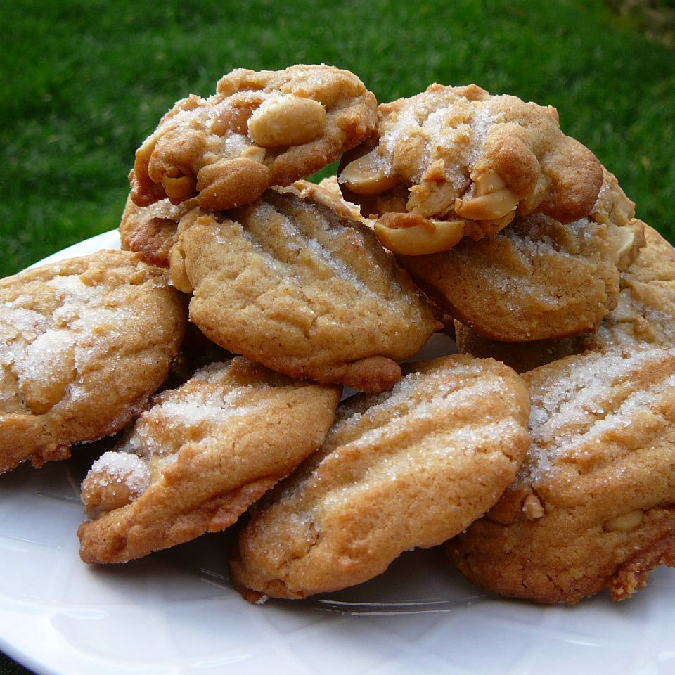 соленое арахисовое печенье