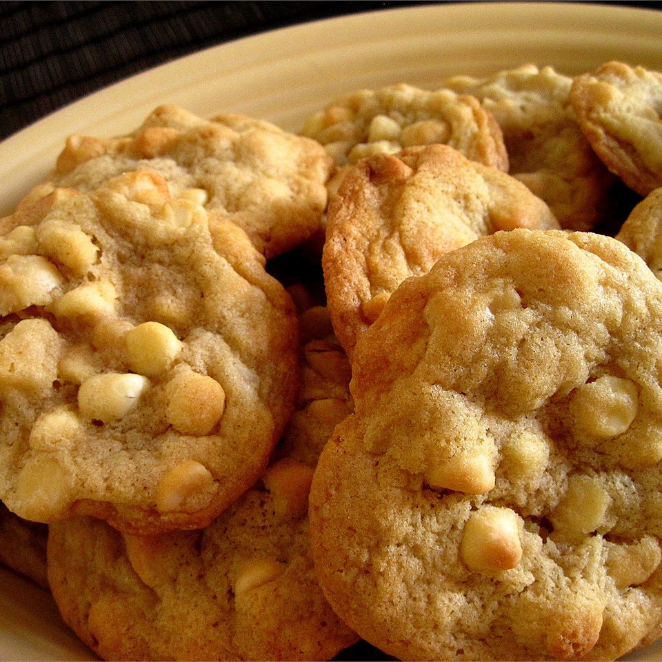 Печенье с белым шоколадом и орехами макадамия III