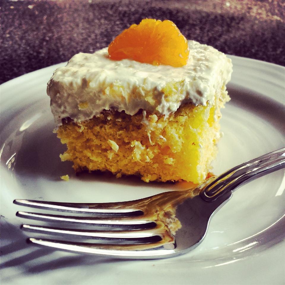 Мандаринский апельсиновый торт I