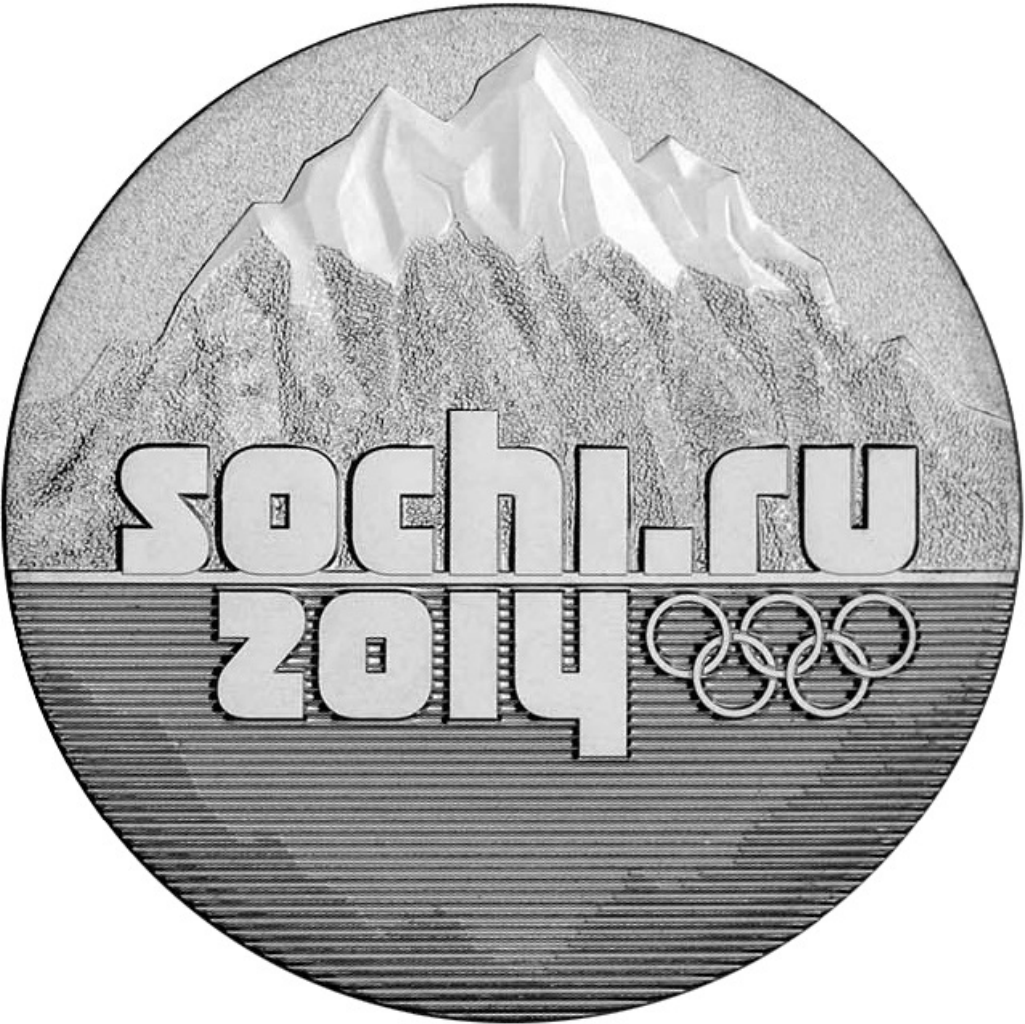 Олимпийские монеты посвященные Сочи-2014